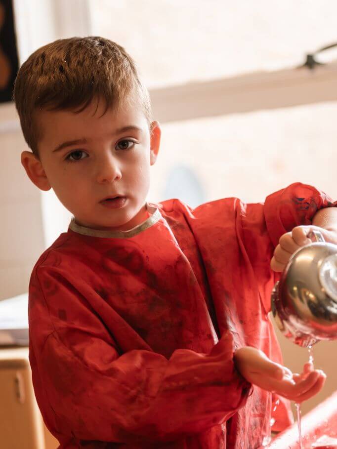 Children at pre school