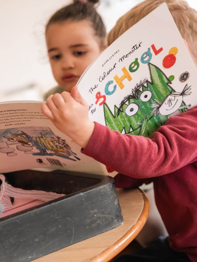Children at pre school